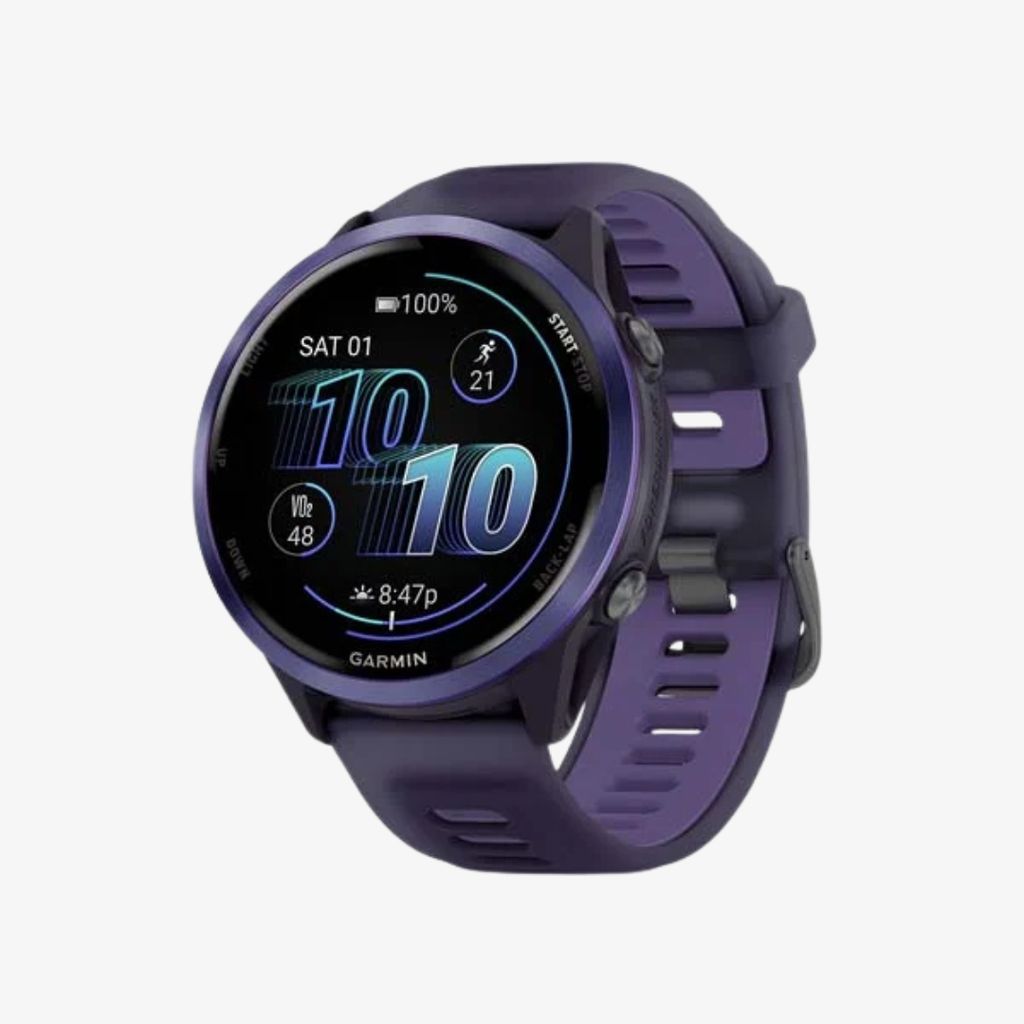 Forerunner® 570 - 47mm - Indigo Aluminium with Translucent Imperial Purple/Indigo Band