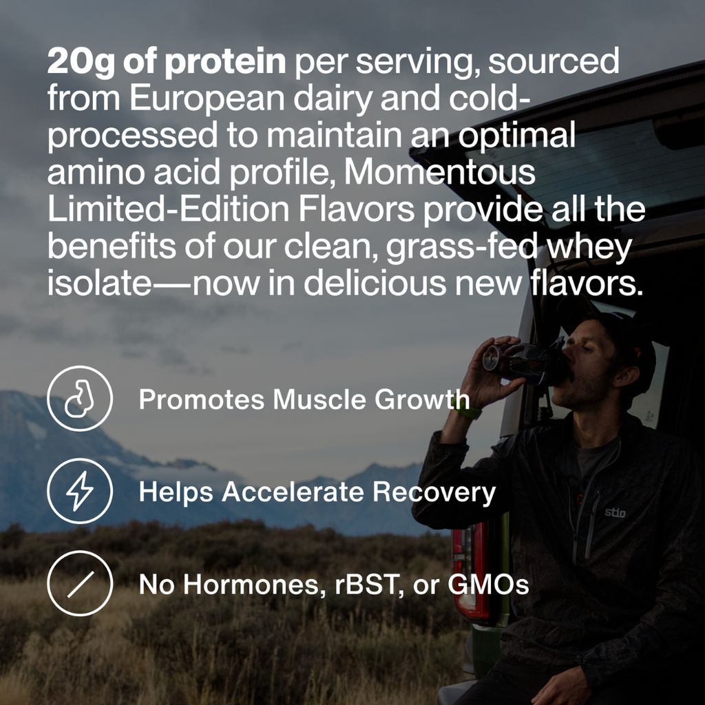 Grass-Fed Whey Protein Isolate Powder Tub - Limited Edition Spiced Chai - Image 4