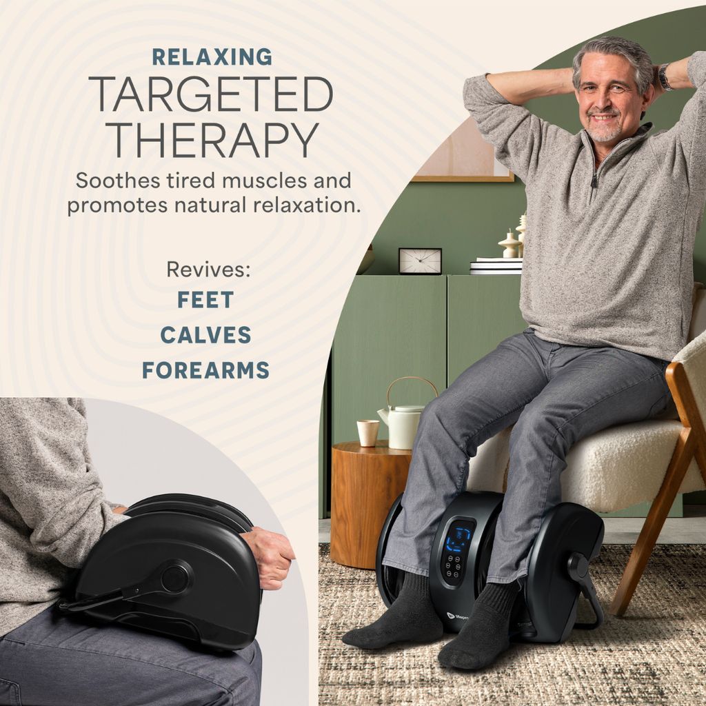 RelaxaTilt X Foot Massager - Black - Image 2