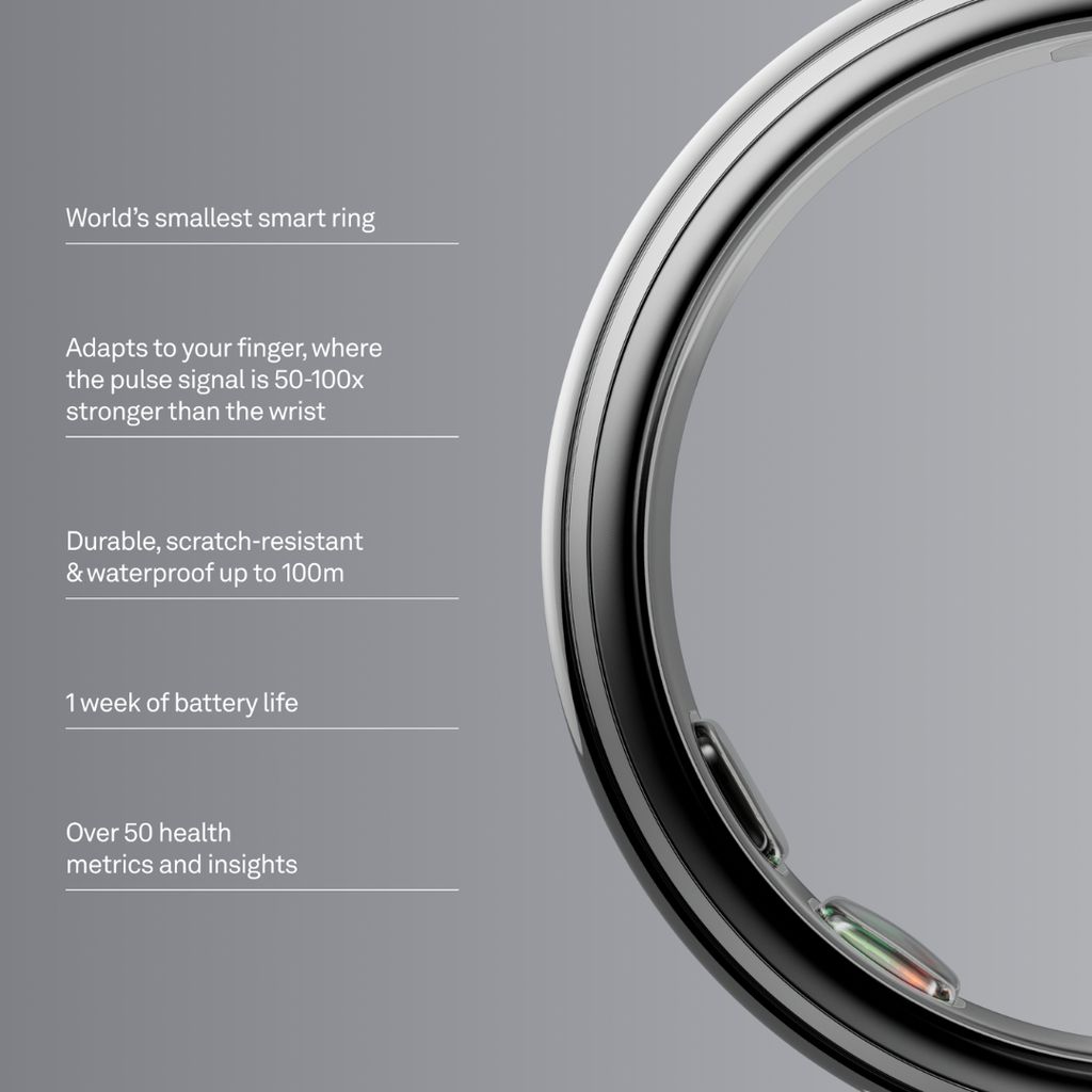Oura Ring 5 - Gold - Image 2