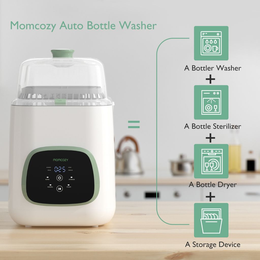 KleanPal Pro Baby Bottle Washer and Sterilizer - Image 5