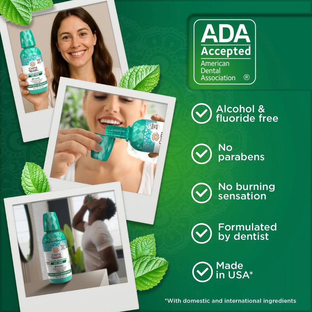 Fresh Breath Harmonizer Oral Rinse (Wild Mint) - Image 5