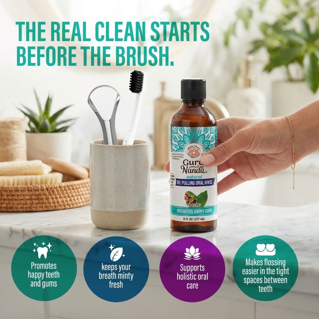 Natural Farmed Mint TM Oil Pulling Oral Rinse - Image 6