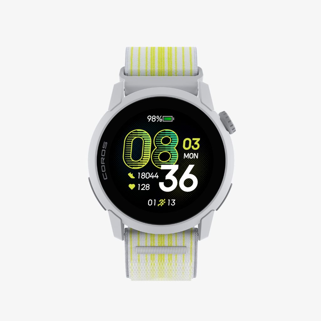 PACE 4 GPS Sport Watch - Nylon White