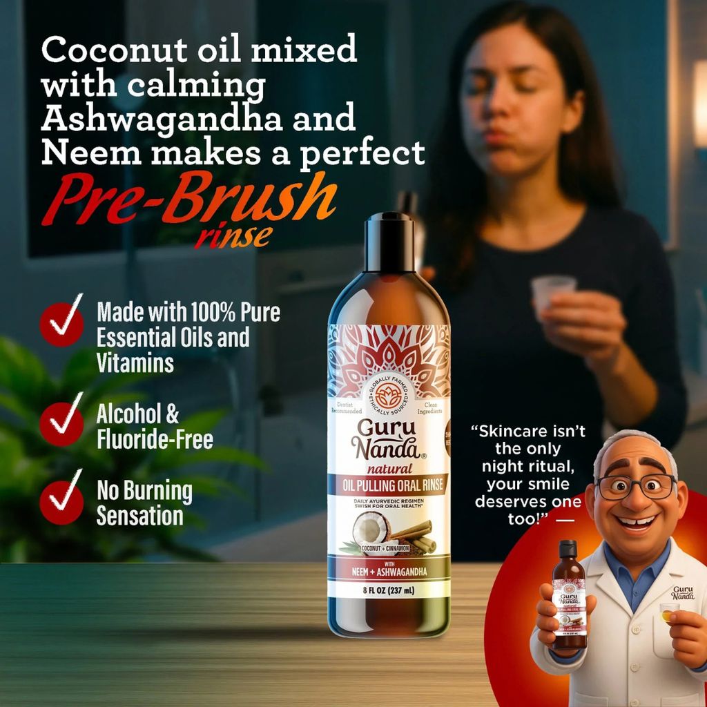 Natural Oil Pulling with Neem + Ashwagandha (Cinnamon) - Image 5