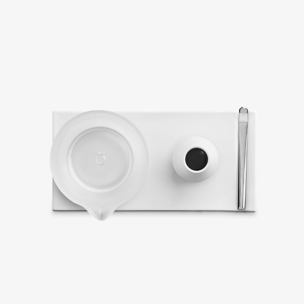 Matcha Set - Matte White + Frosted Glass - Image 5