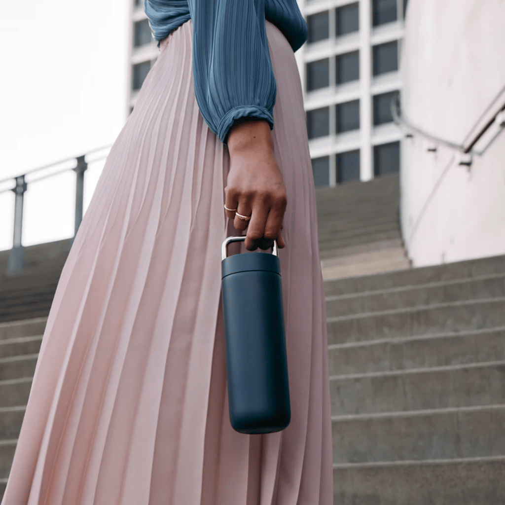 Carter Carry Water Bottle - Stone Blue - Image 4
