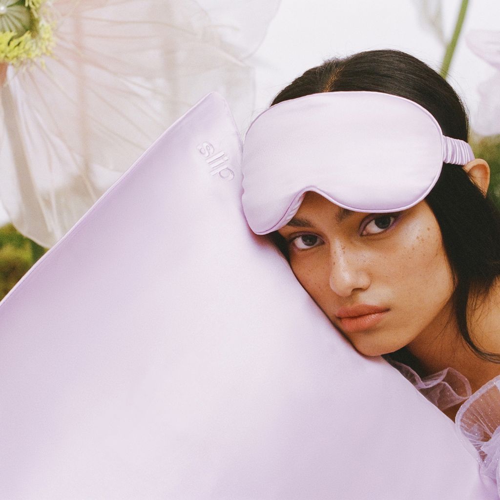 Pure Silk Contour Sleep Mask - Wildflower - Image 5