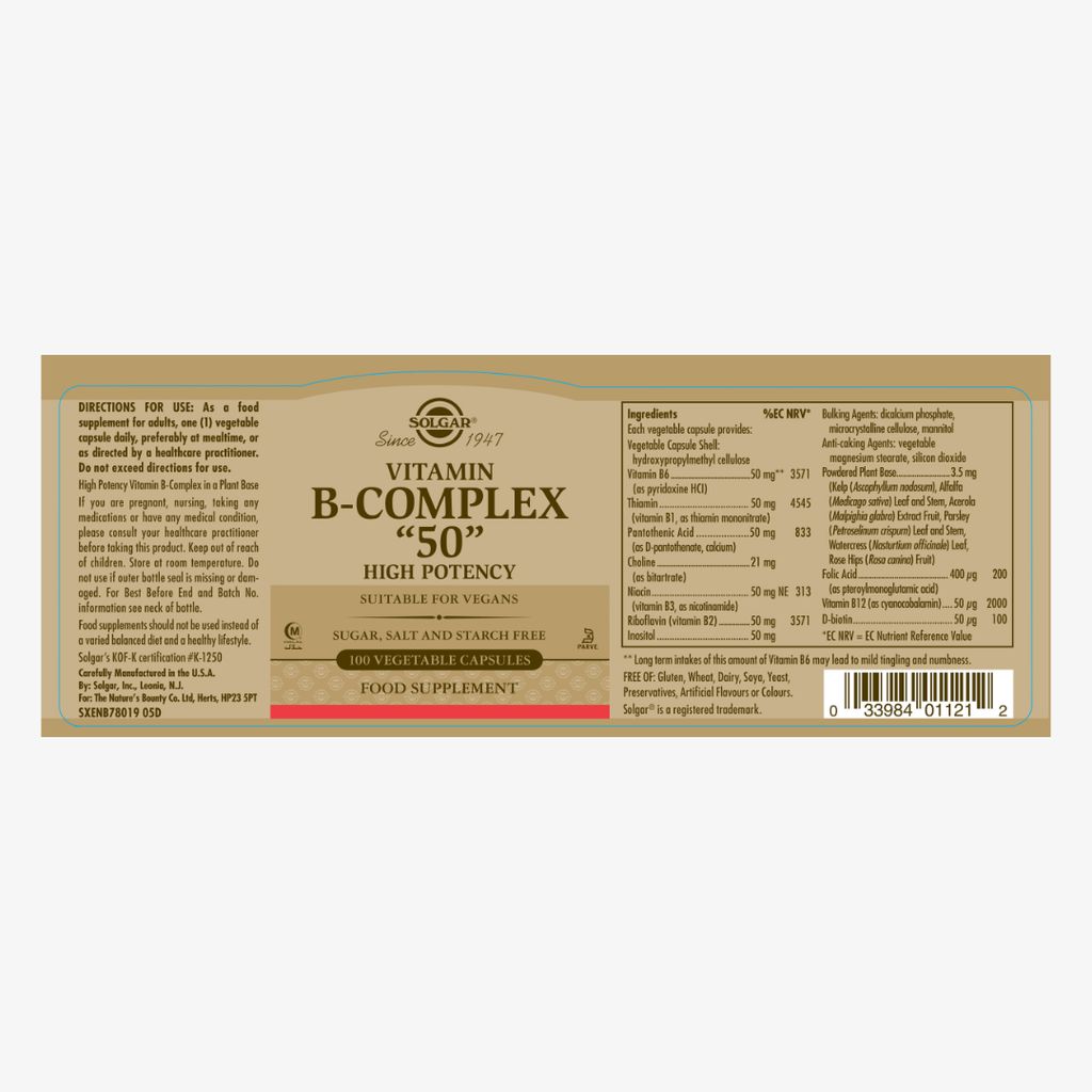 Vitamin B-Complex 50 - Image 3