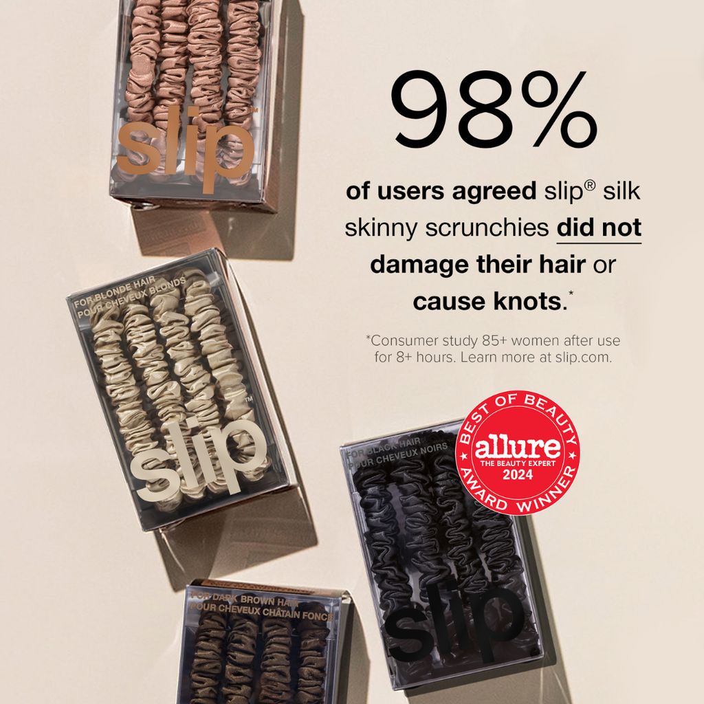 Pure Silk Skinny Scrunchies - Wildflower - Image 5