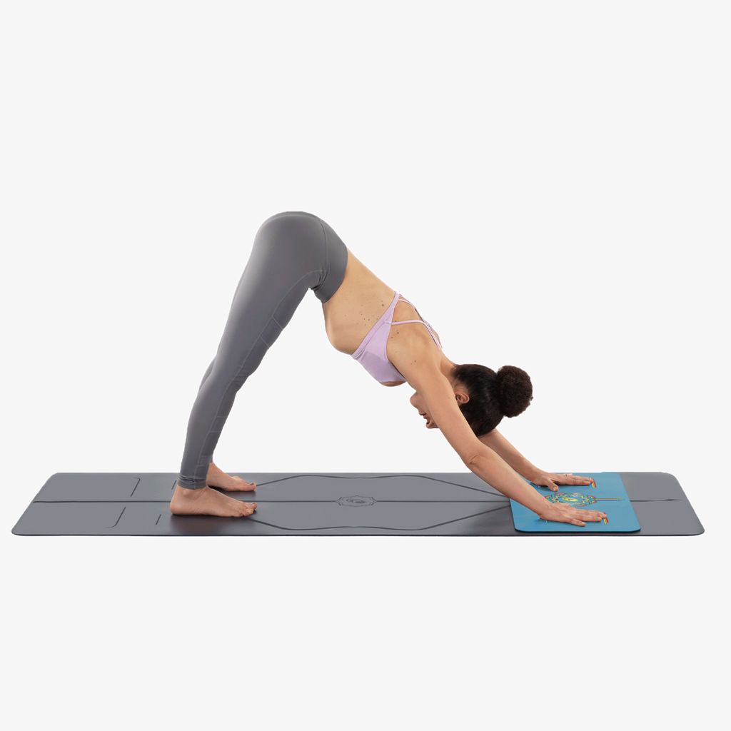 Liforme Rainbow Yoga Pad - Blue Sky - Image 5