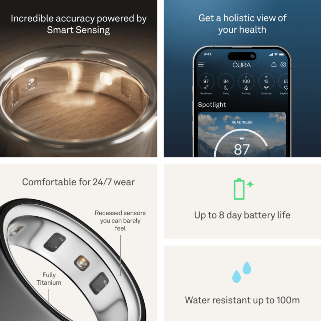 Oura Ring 4 - Stealth - Image 4