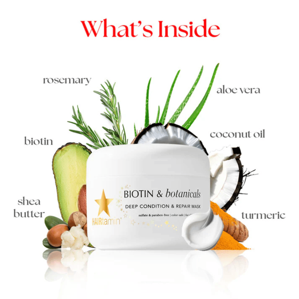 Biotin & Botanicals Deep Condition & Repair Hair Mask - Image 7