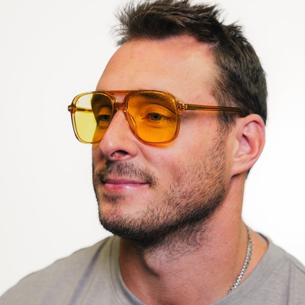 Blue Light Glasses - Retro Day - Amber - Image 5