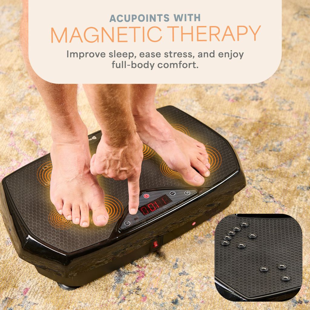 Hexaplate Vibration Plate - Black - Image 4