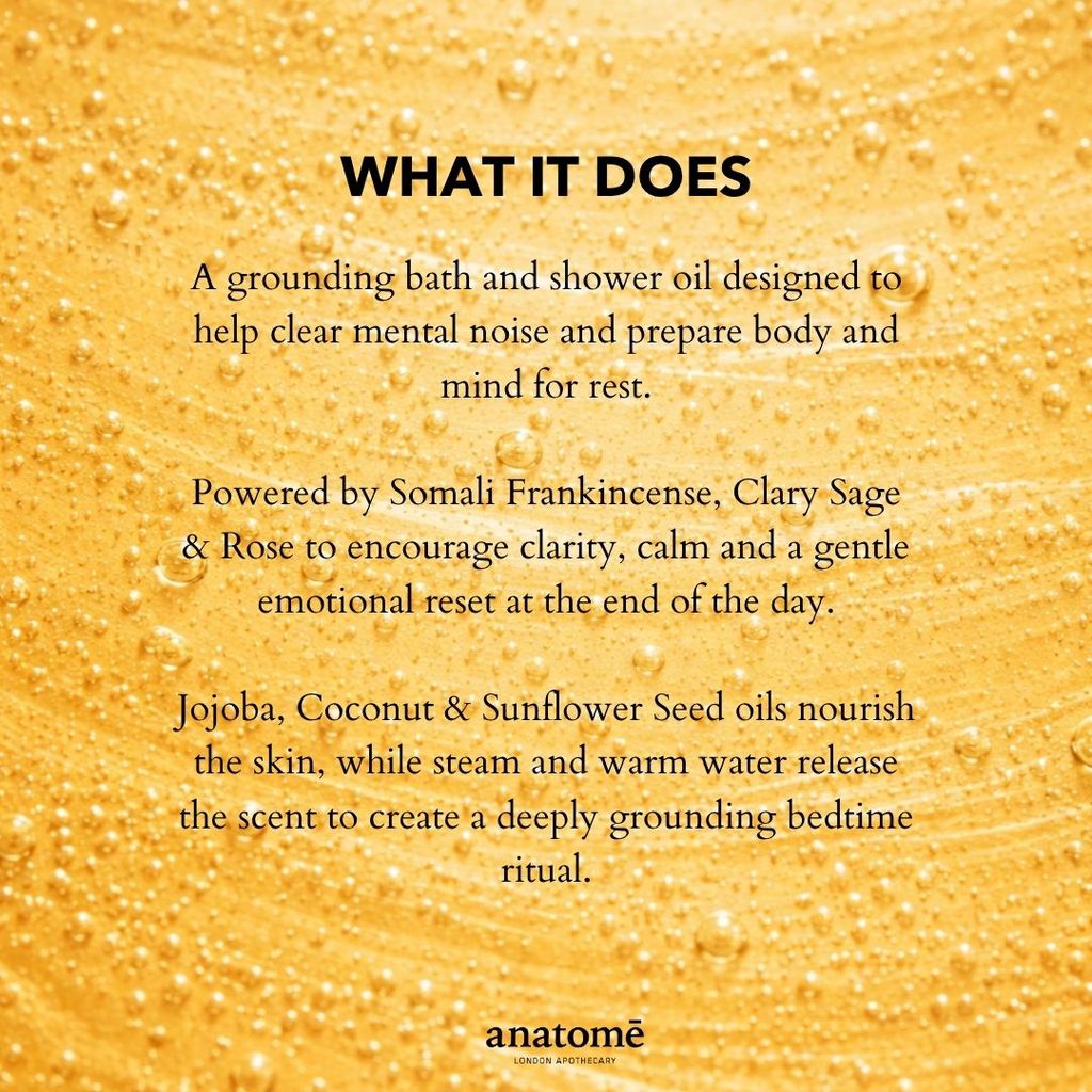Bath & Shower Oil - Somali Frankincense - 150ml - Image 4