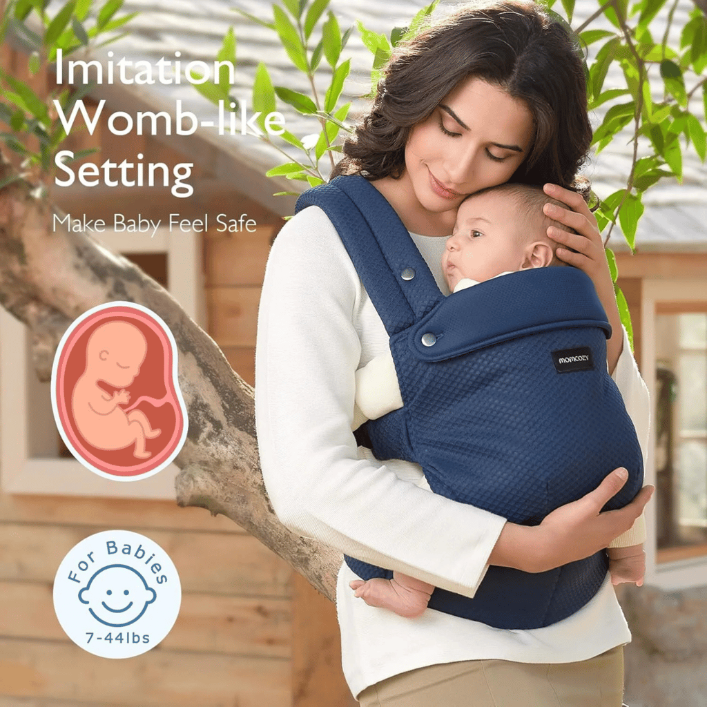 Baby Carrier 3M+ Air Mesh-Blue - Image 4