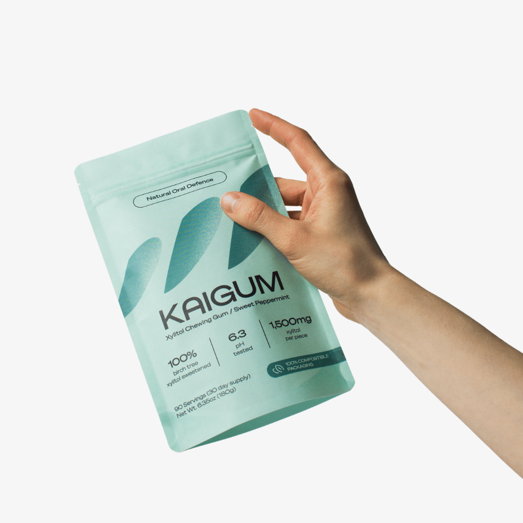 Natural Chewing Gum - Sweet Peppermint - Image 2