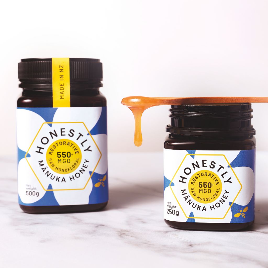 Honestly 550+ MGO Mānuka Honey (Restorative) - Image 4