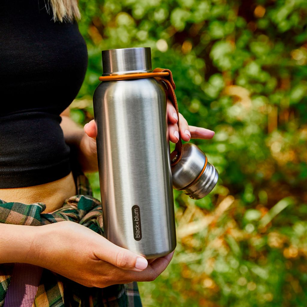 Insulated Water Bottle - Orange - Image 5