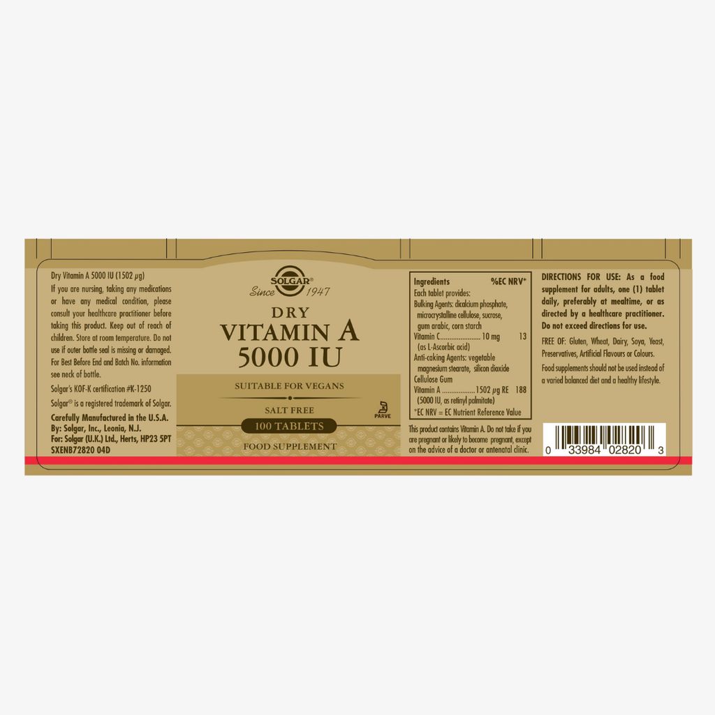 Dry Vitamin A 5000IU - Image 2