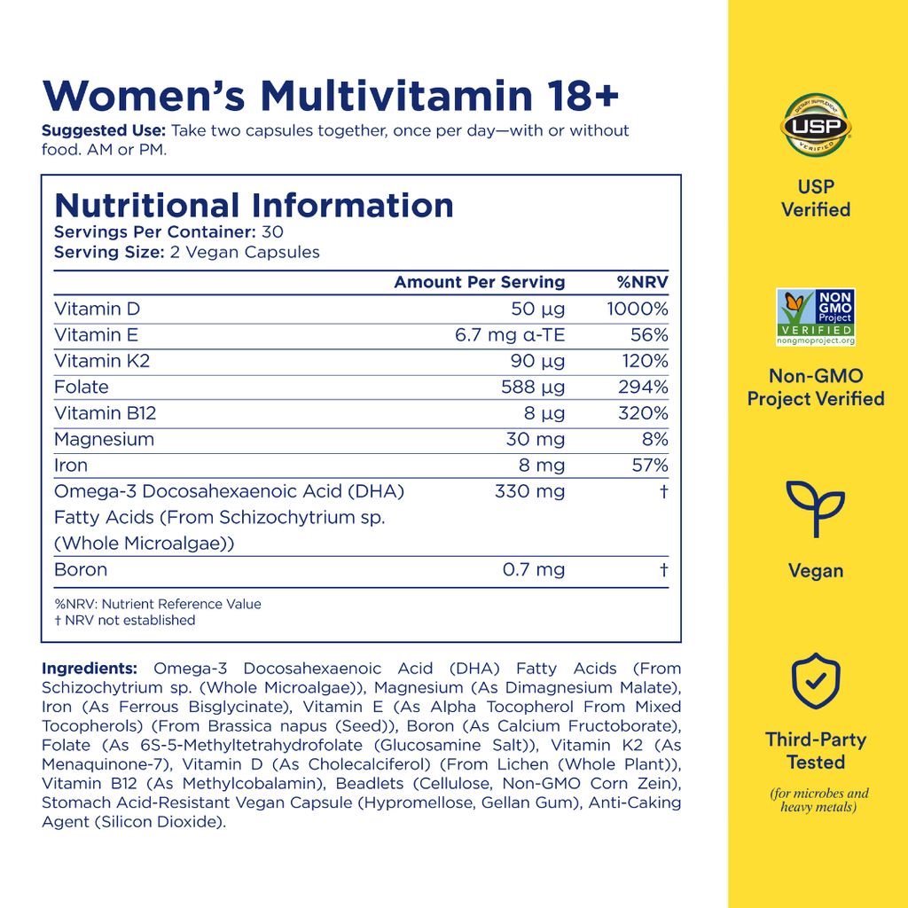 Women's Multivitamin 18+ - Image 2