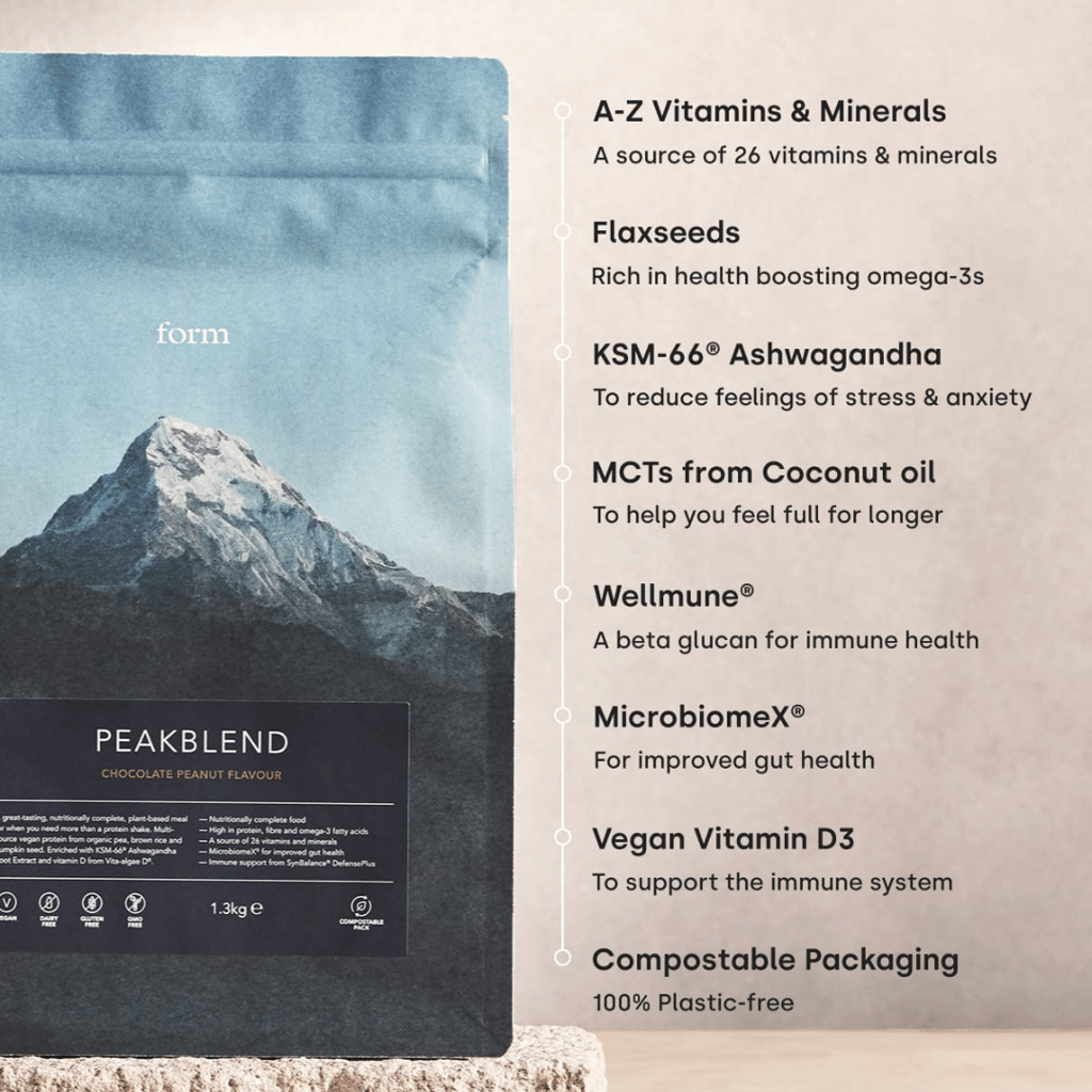 Peakblend - Vegan Meal Replacement - Chocolate Peanut - Image 4