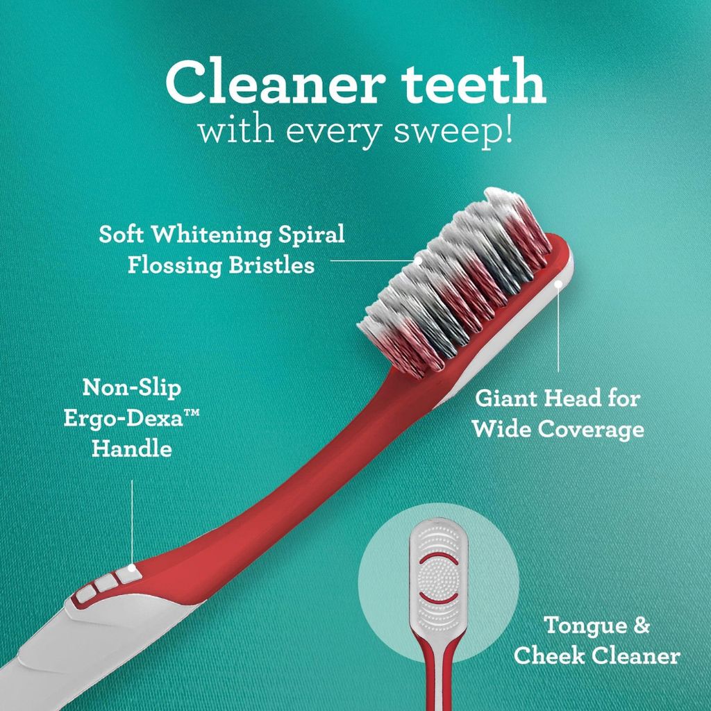 Gentle Giant Whitening Spiral Toothbrush - Image 6