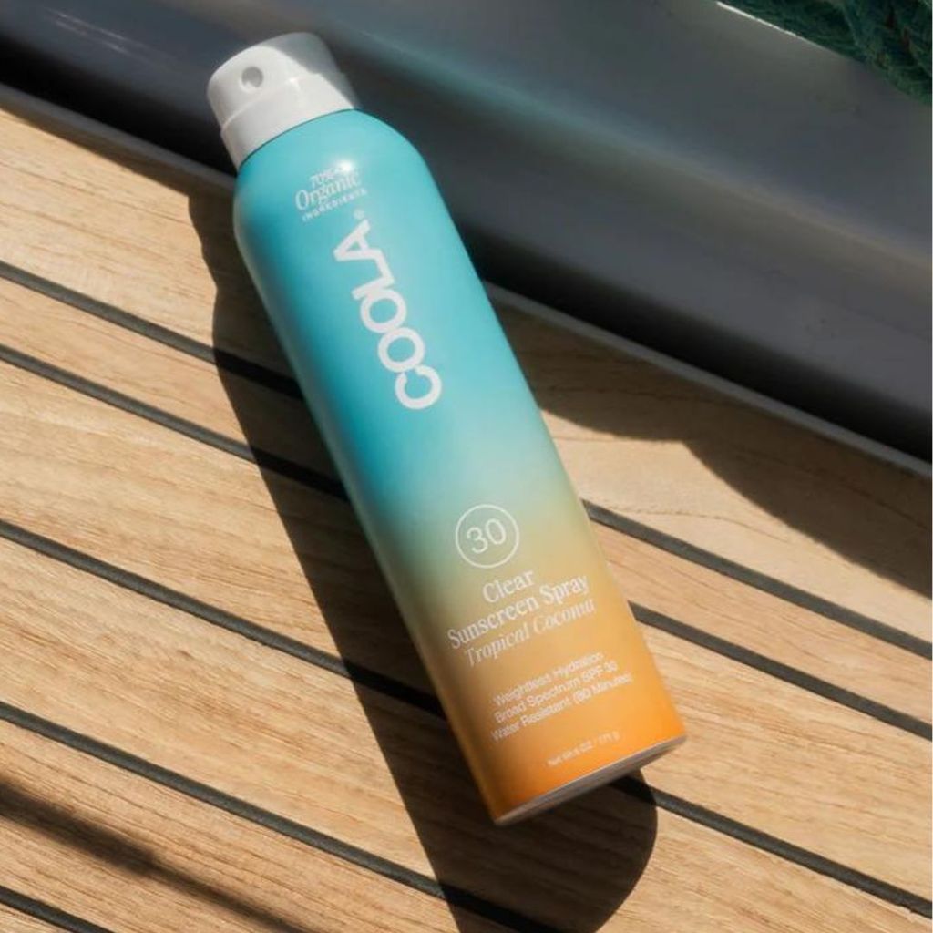 Clear Sunscreen Spray SPF30 - Tropical Coconut - Image 2