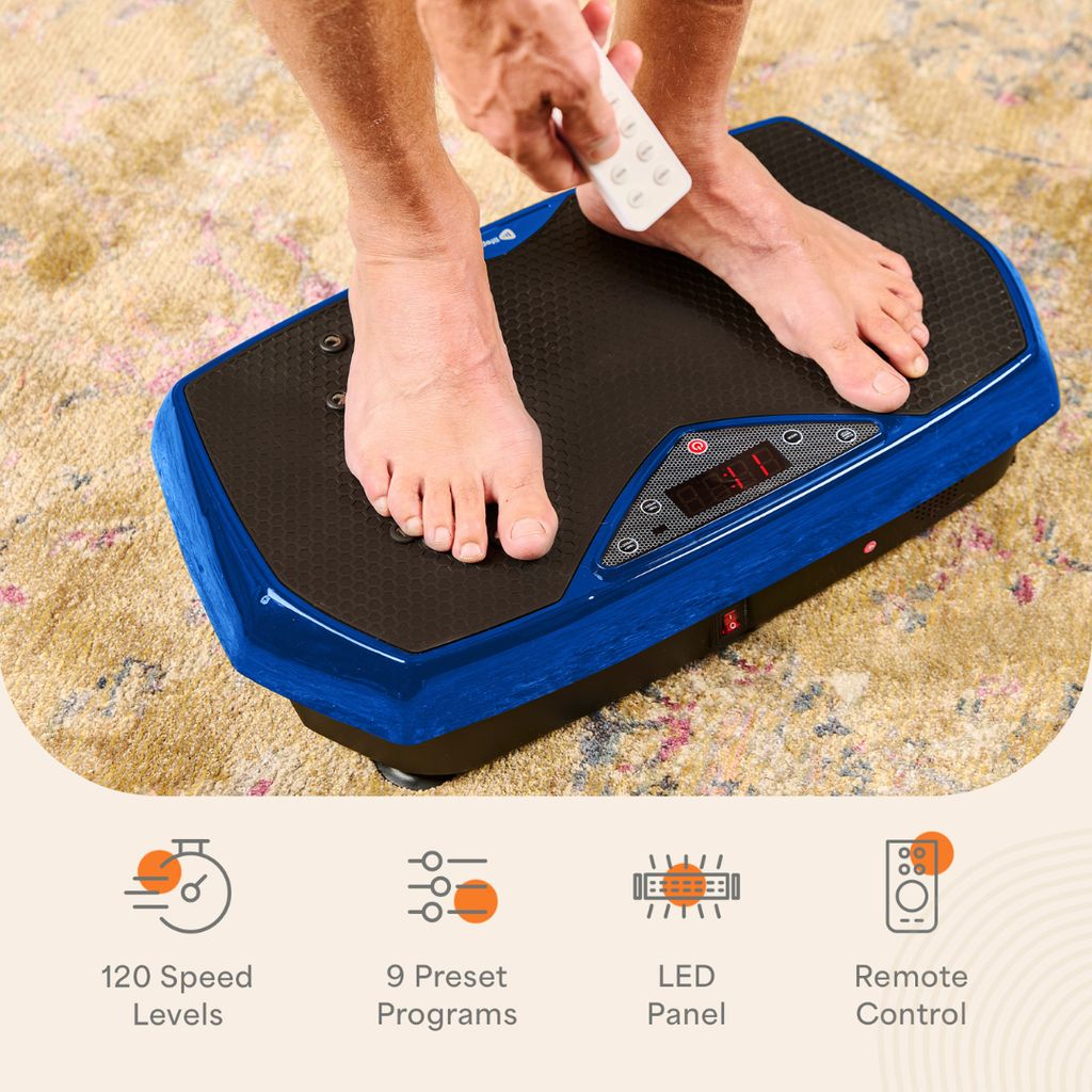 Hexaplate Vibration Plate - Blue - Image 5