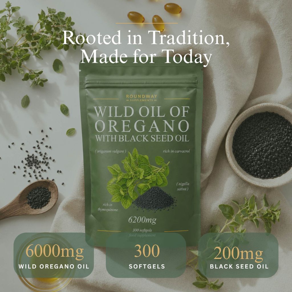 Oregano and Black Seed Oil Softgels - Image 6