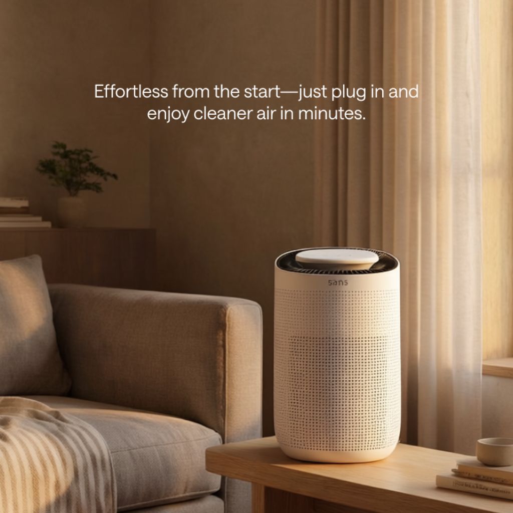 Sans Air Purifier Mini - White - Image 6