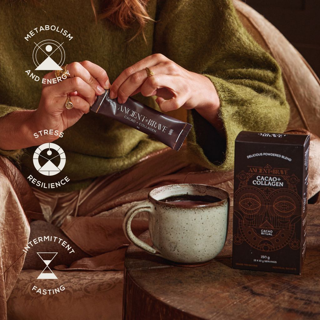Ancient + Brave Cacao + Collagen Sachets - Image 6