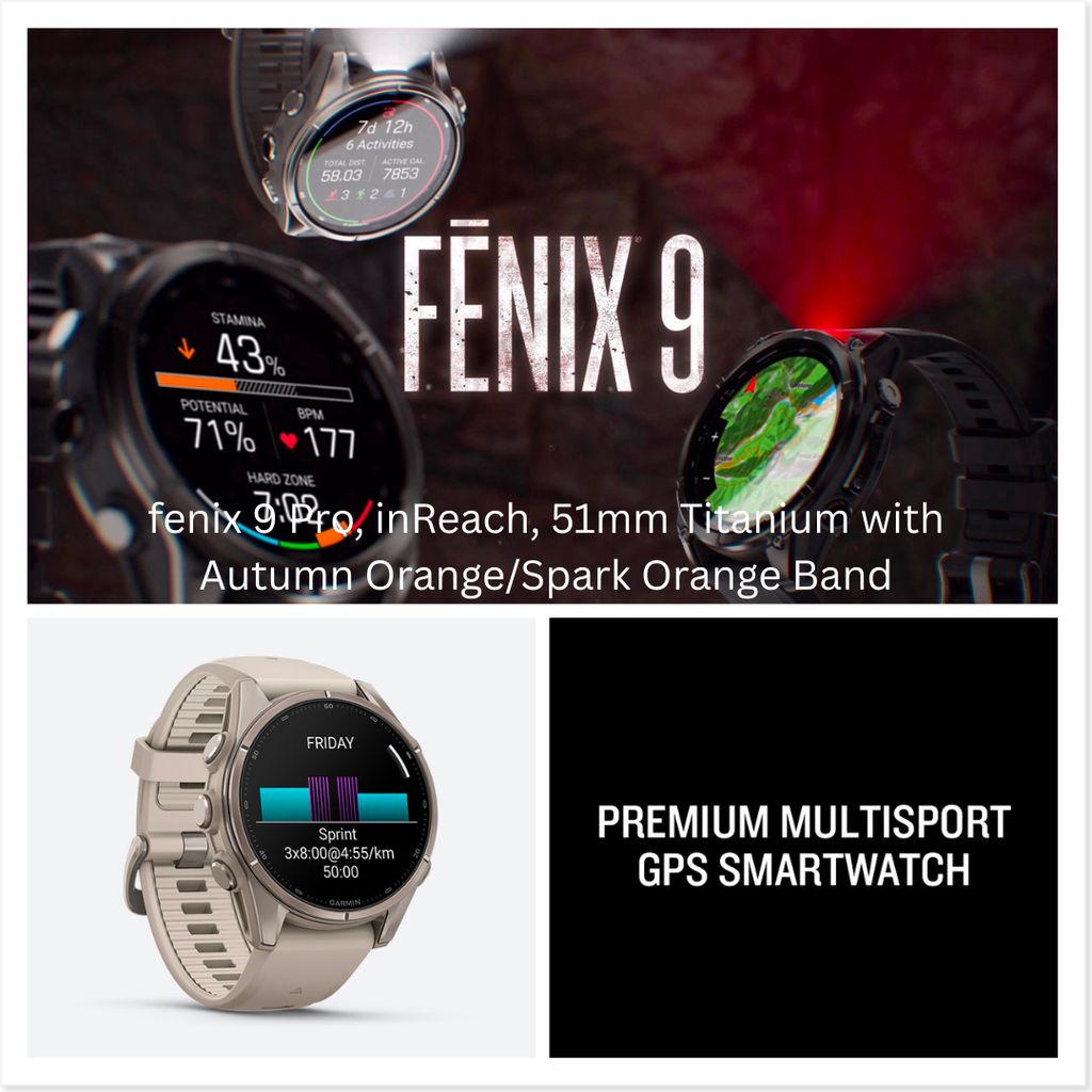 fenix 9, 43mm, Titanium with Fog Grey Band - Image 6