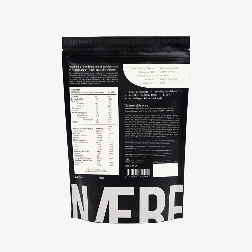 Nectar 01 Hydrolysed Collagen + Super Greens Supplement - Image 3