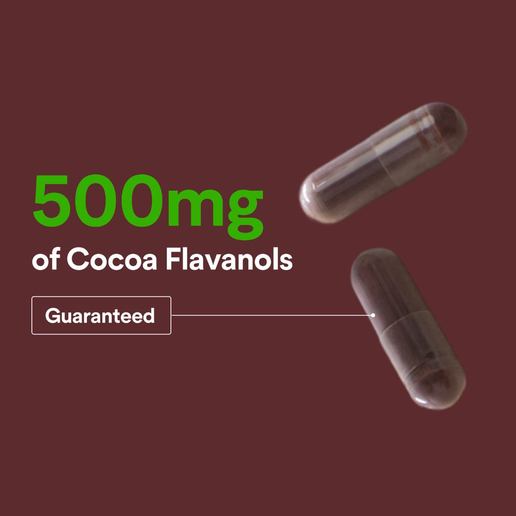 Cocoa Flavanols Capsules 500mg - Image 6