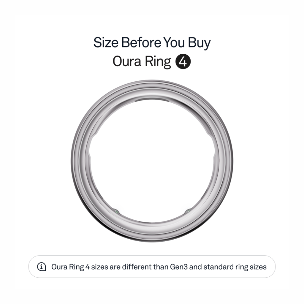 Oura Ring 4 - Silver