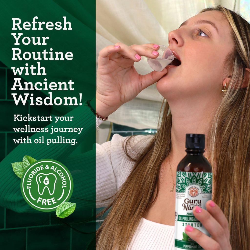 Natural Oil Pulling Starter with Peppermint Oil - Image 6