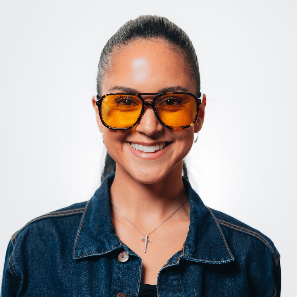Blue Light Glasses - Retro Day - Tortoise - Image 6