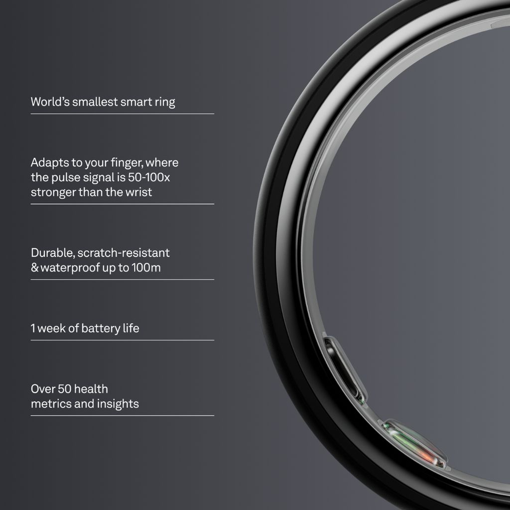 Oura Ring 5 - Stealth - Image 2