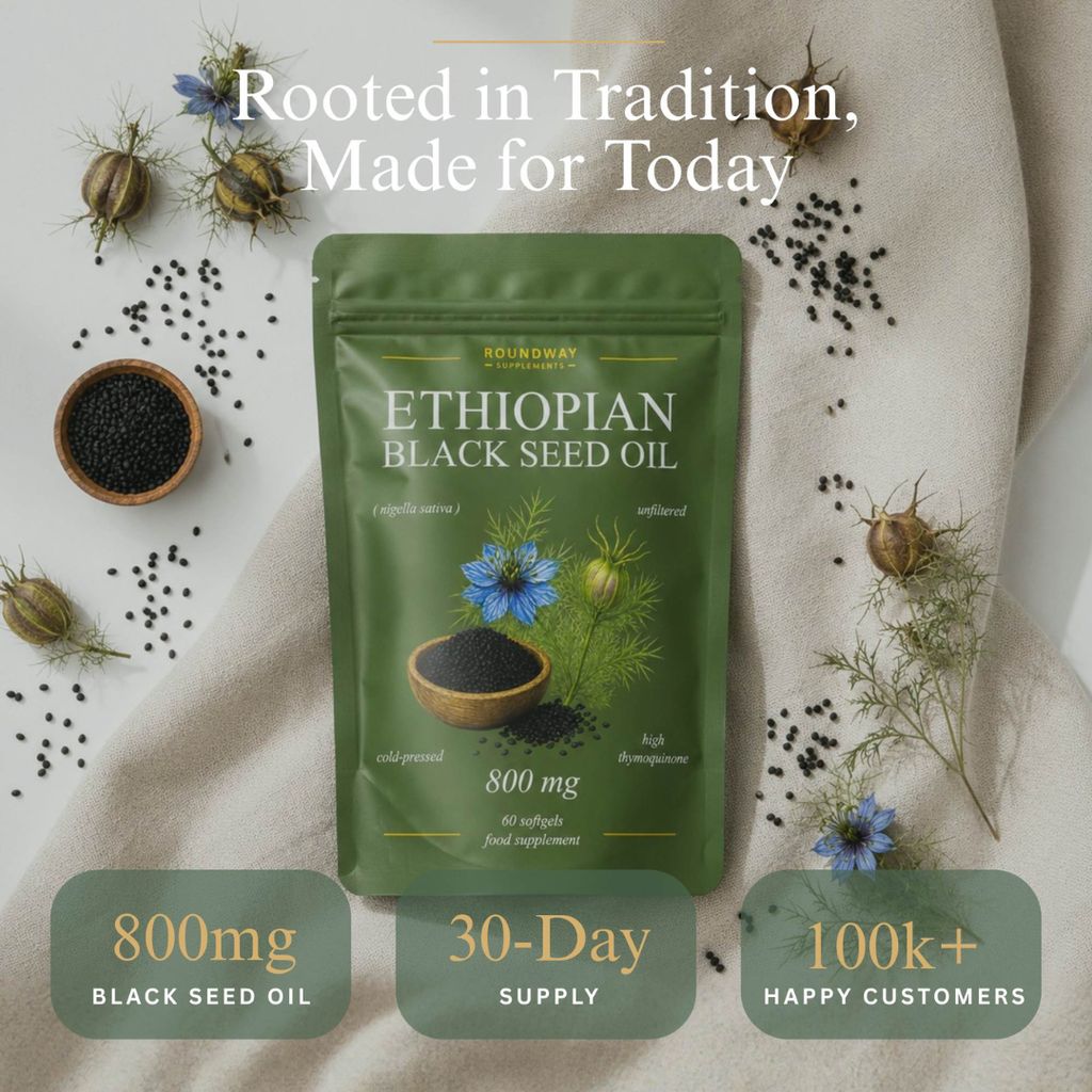 Ethiopian Black Seed Oil Softgels - Image 6
