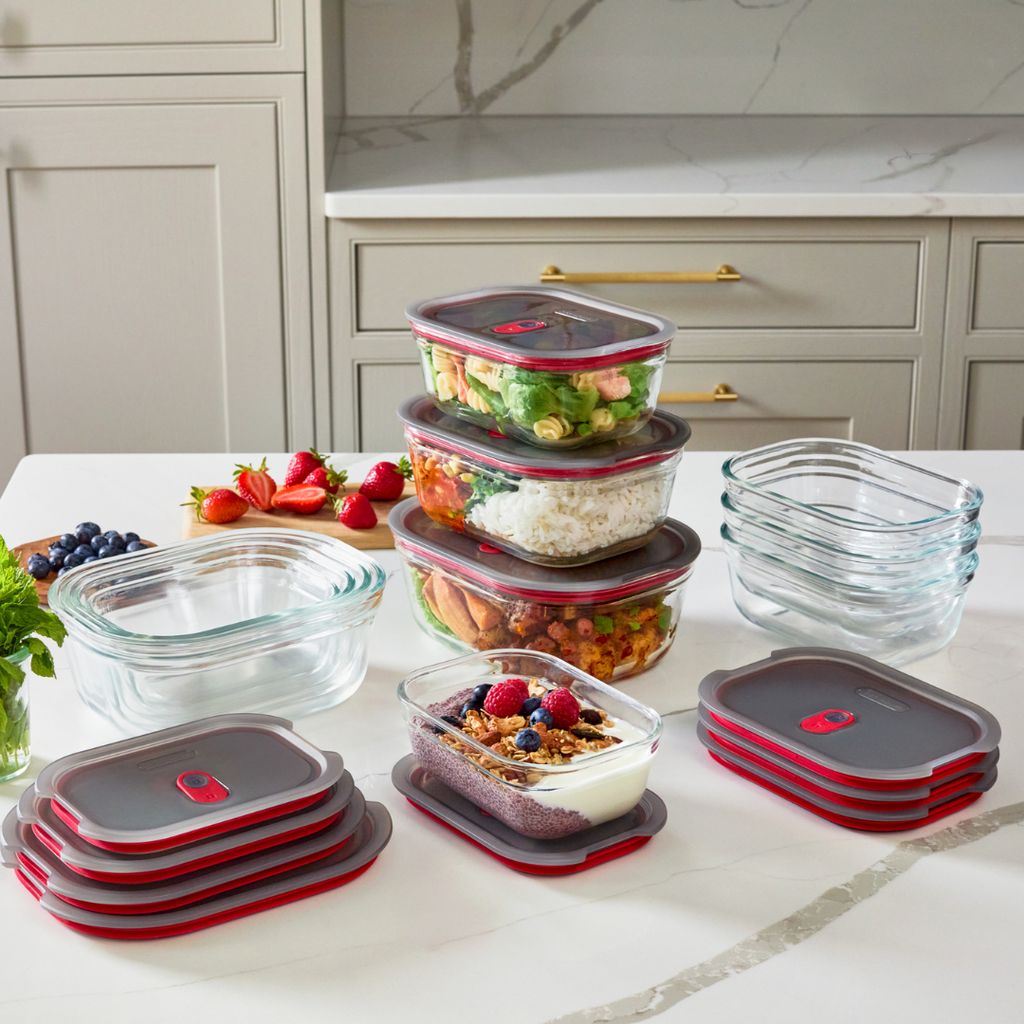 Glass Stack + Nest Food Box Set of 3 - Image 6