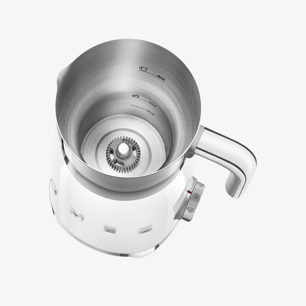 Milk Frother - White with Tritan TM Renew - Image 5