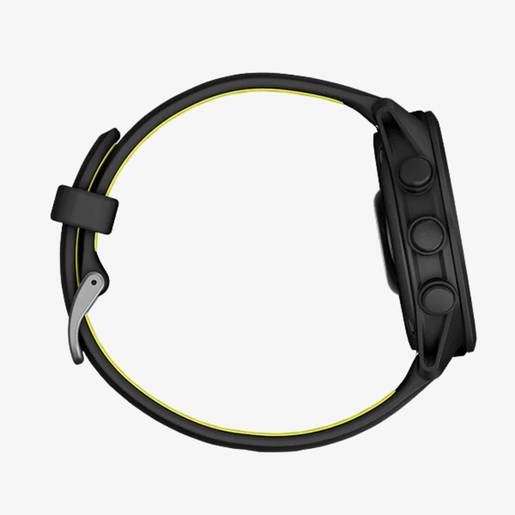Forerunner® 170, Black with Black/Amp Yellow Band - Image 4