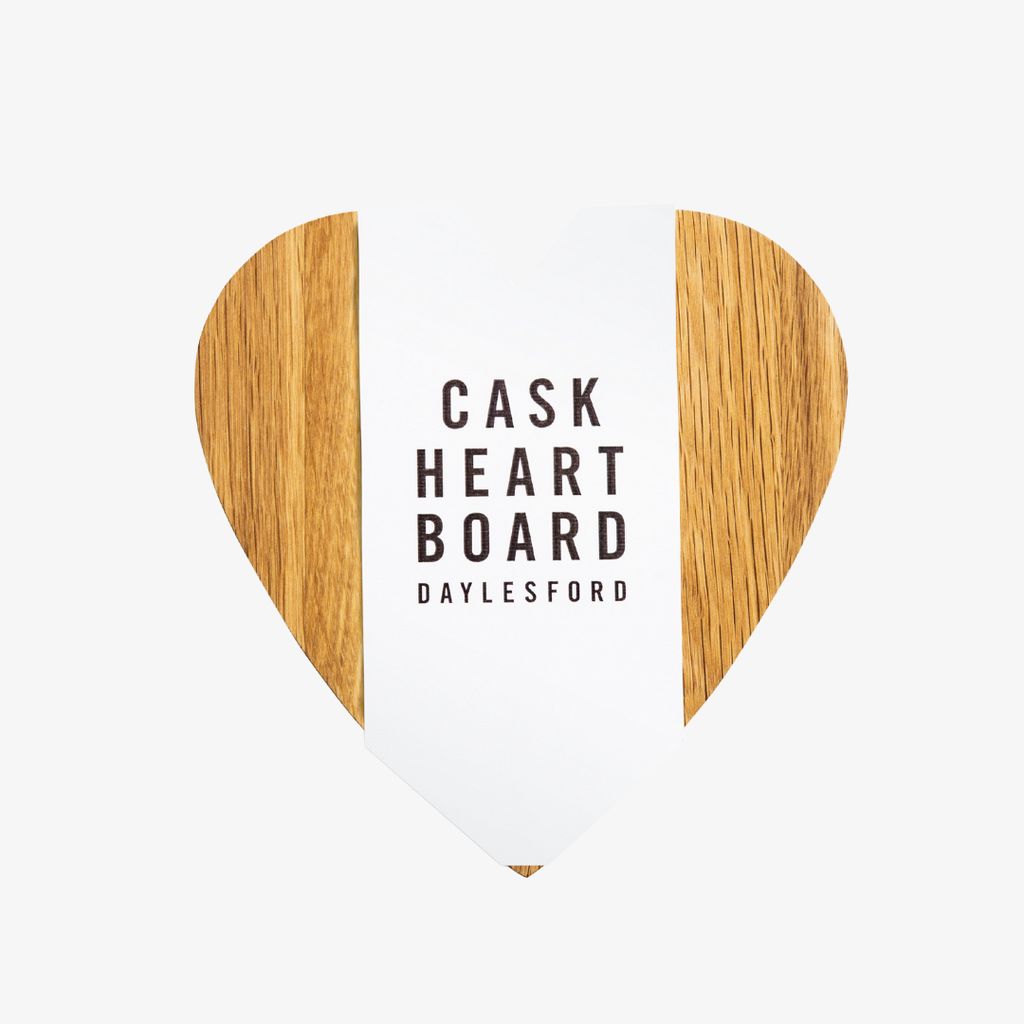 Cask Heart Board - Oak