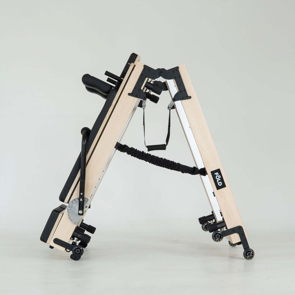 Original FOLD Reformer - With Easi-Fold Maple Oak - Black - Image 6