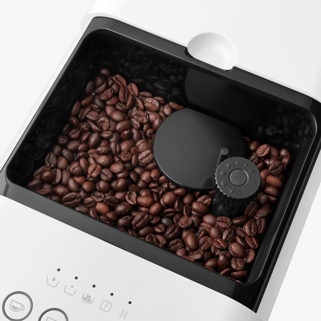 Bean to Cup Coffee Machine - Matte White - Image 7