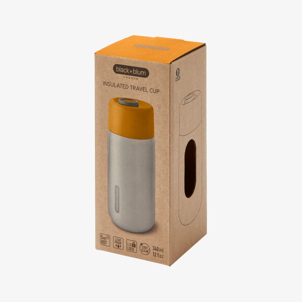 Insulated Travel Cup - Orange - Image 7