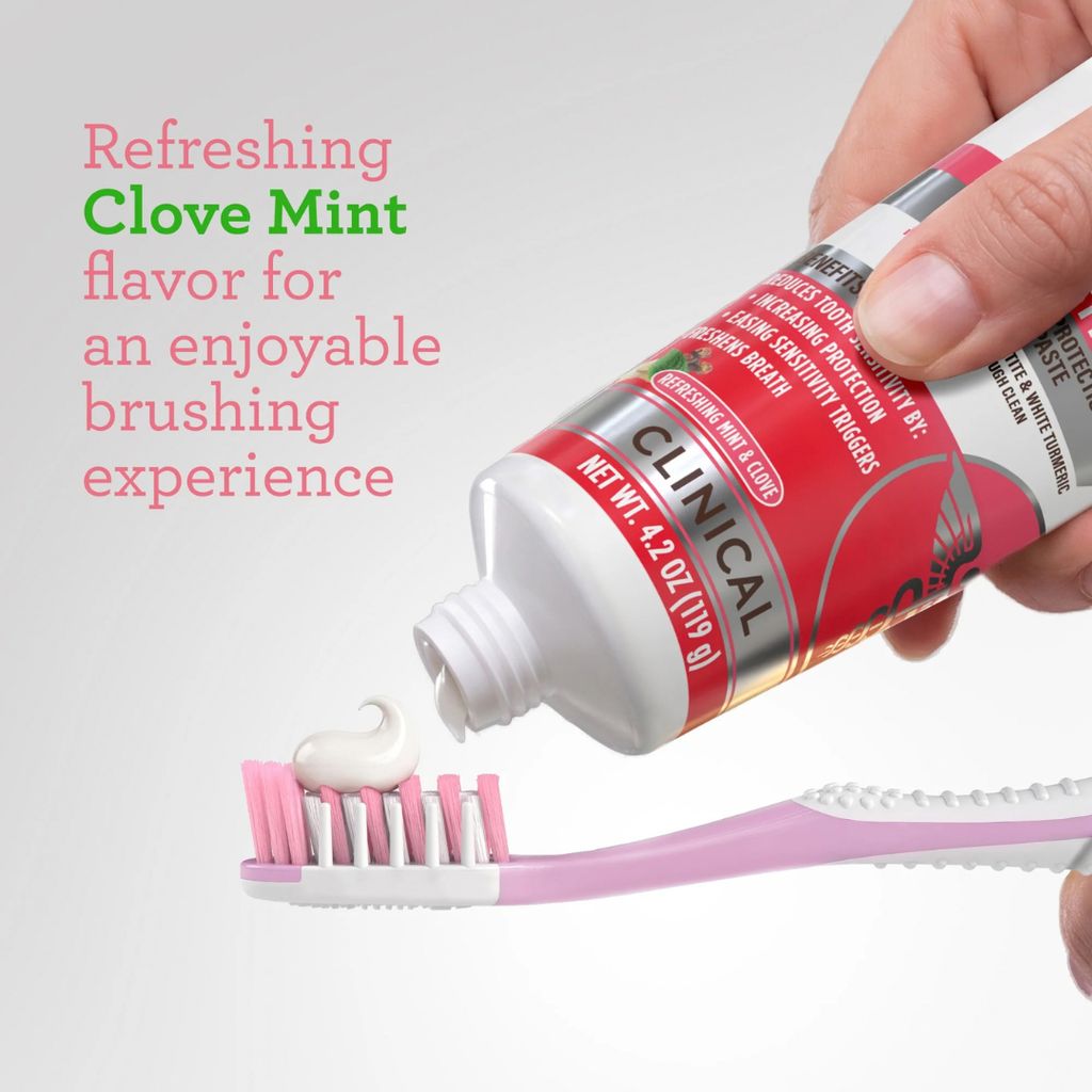 Clinical Sensitive with Nano + Micro HAp + White Turmeric Toothpaste - Image 7