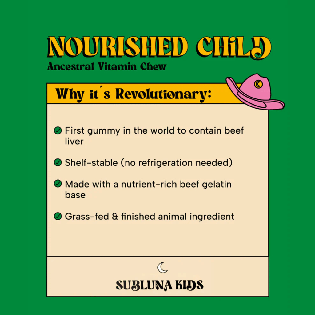 SubLuna Kids Nourished Child: Ancestral Vitamin Gummy - Image 10